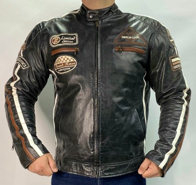 Мотокуртка REAL LEATHER (XL)